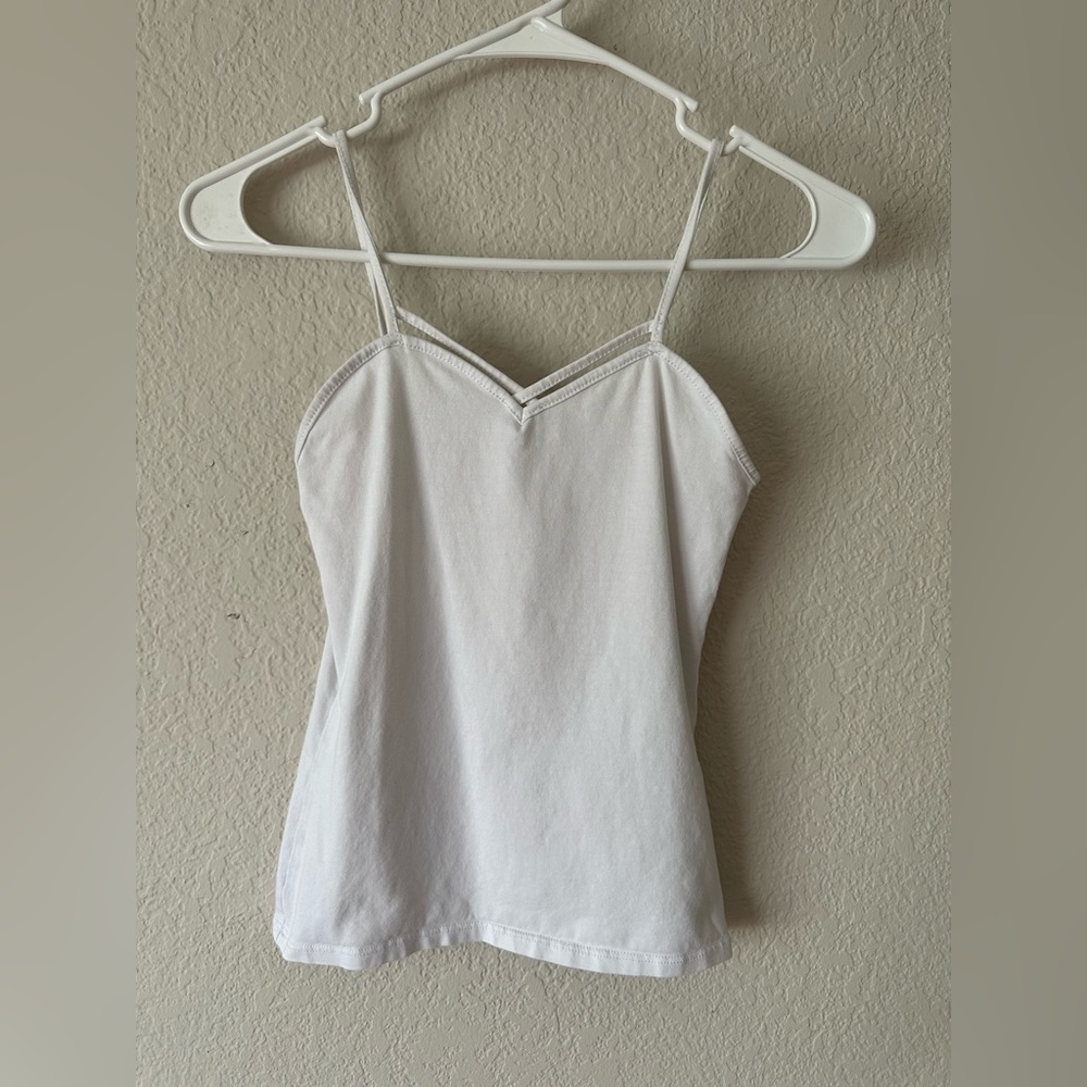White cute top